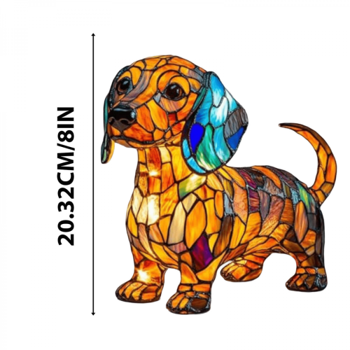 Decorative Dog Series Art Night Light with Soft LED Illumination for Home Decor 2
