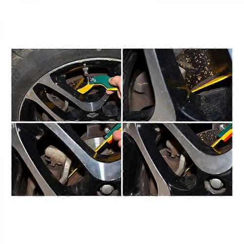 Brake Pad Measuring Tool, Disc and Drum Brake Lining Gauge Set 2