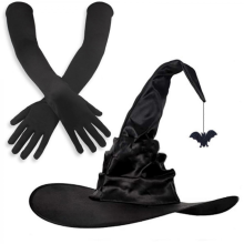 Beautiful Witch Hats Suit Light Hats Unisex Personality Witch Hat Make Up and Masquerades
