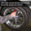 Brake Pad Measuring Tool, Disc and Drum Brake Lining Gauge Set 4