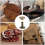400Sets Assorted 8mm Double Cap Rivet, Leather Rivets Kit Tubular Metal Studs for Fabric B 5