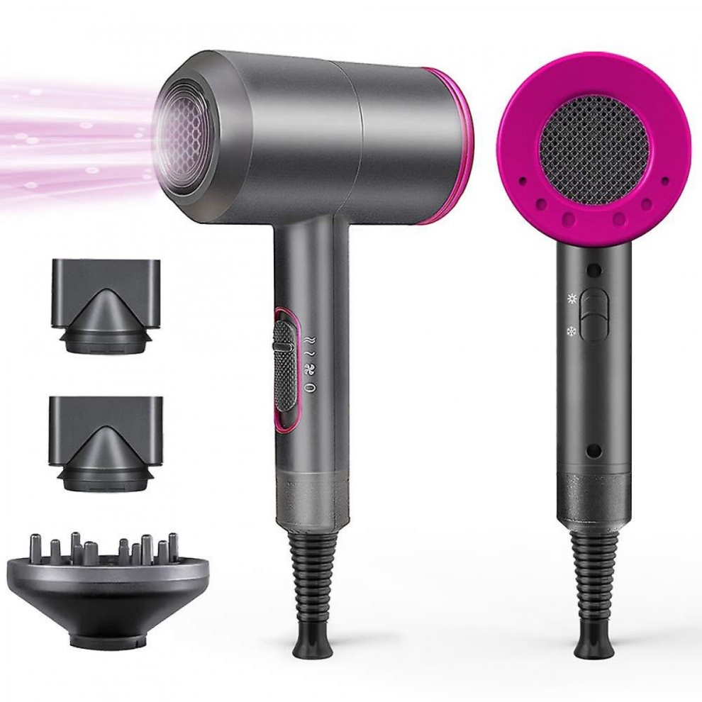 1800W Professional Ionic Hair Dryer AC Motor Heat Hot and Cold Wind Constant Temperature Hair Care