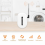 Wireless Extender 433MHz Long Range Booster Barrier-Free Through Walls for Home Alar 3