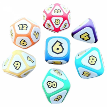 7PCS Mushroom Party Tabletop Role-Playing Game Dice,Cool Games DND Dice Set D D Family Tabletop Dic 2025