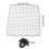 Replacement Net for Rebounder Football Catching Net with 20 Ropes Fielding Training Mesh 2