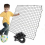 Replacement Net for Rebounder Football Catching Net with 20 Ropes Fielding Training Mesh 1