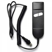 Lift Chair Remote Replacement, 5 Pin 2 Button Power Recliner Remote Replacement Parts for Okin Limoss Pride - Straight