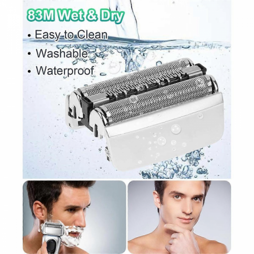 83M Head Compatible with Braun Series 8 S8 Replacement Head Electric Razor Blades 1