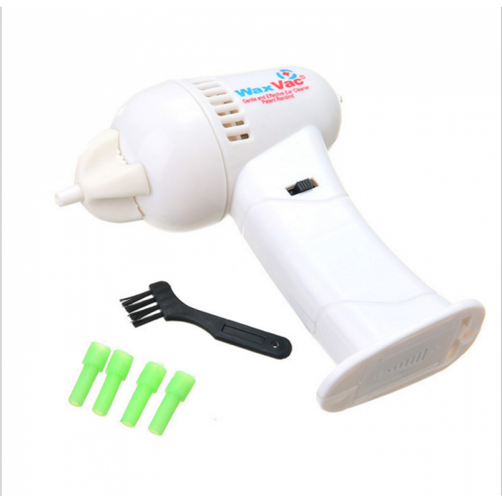 Spiral Earpick Electric Ear Wax Cleaner Vac Device