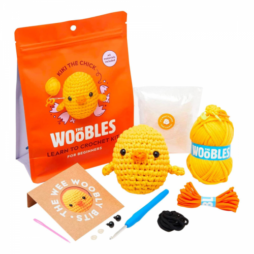 (chick)Crochet Kit For Beginners Diy Crochet Stuffed Animal Kit Beginner Crochet Kit