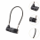 (17.5cm Cable)Cable Lock Sturdy 4 Digit Combination Padlock compatible Tool Box Shed Hasp Storage 17.5cm Cable 3