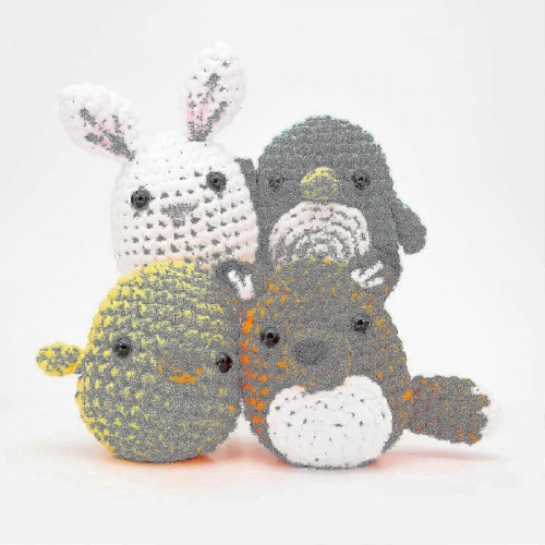 (chick)Crochet Kit For Beginners Diy Crochet Stuffed Animal Kit Beginner Crochet Kit 2