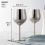 Stainless Steel Wine Glasses Unbreakable Durable 2