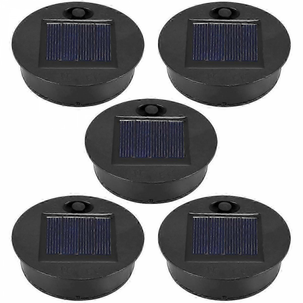 5 Pack Replacement Solar Light Parts(Top Size 2.76 Inches, Bottom Size 2.36 Inches),7 Lumens Warm Wh-image-OPC-PHXJB85-NEW