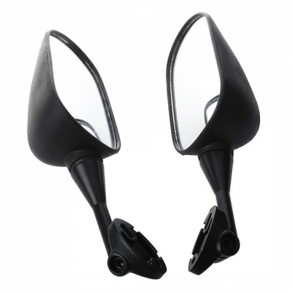Left Right Side Rear View Mirror Compatible With 1999-2006 Compatible With Honda Cbr 600 F4 F4i Rc51 Rvt Black 6921102494044