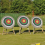 Round Archery Target - 50cm/19.7in Reusable Archery Target - Archery Accessories Target Compatible with Archery Ters 2