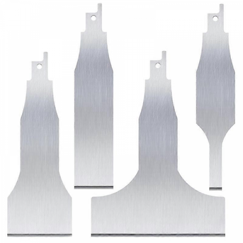 Reciprocating Saw Scraper Blade 4PCS, Recipro Tools As Attachment Accessories and Adapter Compatible with