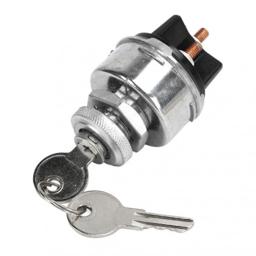 Ignition Switch Replacement with 2 Keys for Willys CJ2A CJ3A DJ3A CJ3B CJ5 CJ6 1