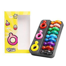 12 Color 3d Ring Crayon Painting Stick Blister Card Children Crayon Art Stationery Az11763