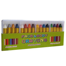 Prom Suit Face Paints Face Body Crayons Green Face Paint Safe Body Crayons Body Art Crayons14.5x6.8cm