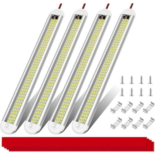 Light bar - LED - 12V - 120 LEDs - Switch - Energy saving