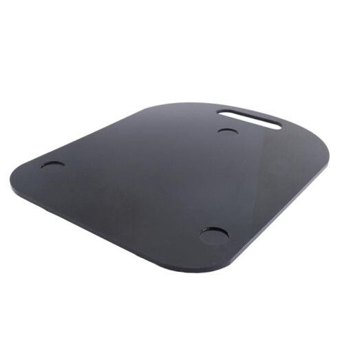 Sliding board for Thermomix TM6 TM5, mobile acrylic roller board, black 1