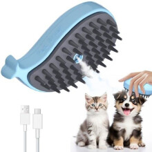 Cat steam brush, 3-in-1 cat steam brush, cat steam brush, cat grooming brushes