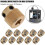 10pcs Parts Brass Extruder Wheel 40 Teeth 3