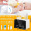 9-in-1 baby bottle warmer, fast bottle warmer, smart temperature control and automatic switch-off, with night light 4