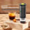 Portable coffee maker, 12V espresso machine, electric heating, USB charging function, for car and camping 4