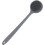 Silicone back brush for shower, bath, body, long handle (gray) 1