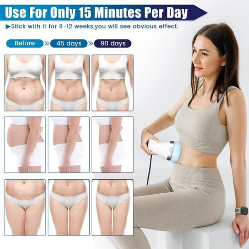 Fat Burning Device - EU Plug - Anti-cellulite Massager, Electric Fat Burner, 2