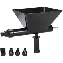 Cement jointing machine, portable mortar sprayer, electric gun with 4 nozzles for applying on bricks.