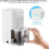 Dehumidifier - ANTCOOL - 850 ml model - Silent - Electric - 40 W 2