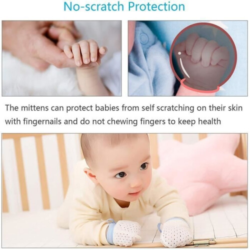 Newborn Gloves - Brand - Model - Scratch Resistant Mittens - Scratch Resistant - Baby Care 2
