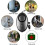 3-pack 130 dB loud personal alarms with LED flashlight and emergency alarm 4