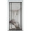 Mosquito net door with zipper - insect screen - 95 x 220 cm 1