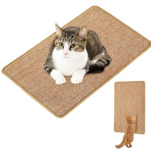 Scratching mat - Natural - 60x40 cm - Non-slip - Environmentally friendly - For cats
