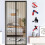 Magnetic mosquito net, 80 x 200 cm, automatic closing, strong magnet, no drilling required 1