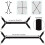 2-pack bed sheet holder straps, long adjustable bed sheet clips, adjustable cross straps for fitted sheets 4