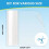 Scratch-resistant sofa protector – 30cm x 300cm, transparent, self-adhesive for furniture, doors, walls, sofas, carpets 5