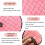 Washable makeup remover wipes – 8 pieces – microfiber – for all skin types 2