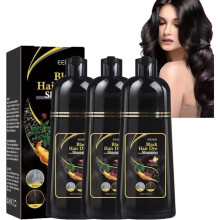 3-in-1 shampoo for gray hair, direct color, plant-based ingredients.