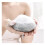 Ultra-soft bath sponge set with floral pattern, ultra-soft bath sponge for body, shower, cleansing brush 2