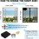 Magnetic mosquito net for windows 100 x 120 cm, to keep out insects and flies 4