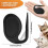 2-Pack 3-in-1 Cat Tangle Remover, 2024, Tangle Remover for Long Hair, Black 2