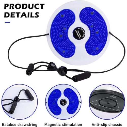 Taille Twister, Aerobic Twister, Taille Balance Board, Blue 1