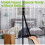 Magnetic mosquito net with automatic closing, insect screen, fly screen and mosquito repellent (100 x 220 cm) 2