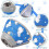 Anti-lick cat collar, adjustable anti-scratch collar, soft post-operative collar, Elizabeth collar, size M 2