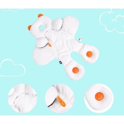 Baby support cushion, for stroller, car seat, reducer, comfortable, removable, 48 x 46 cm 1